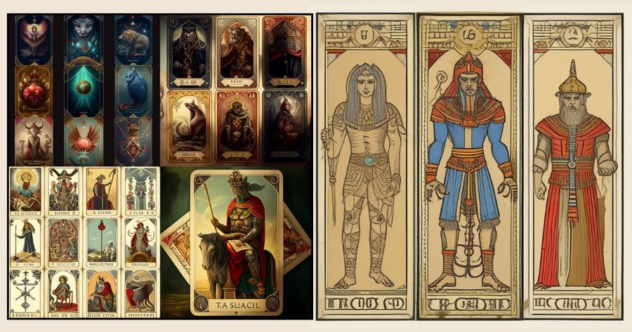 Tipos de tarot; El Tarot Egipcio